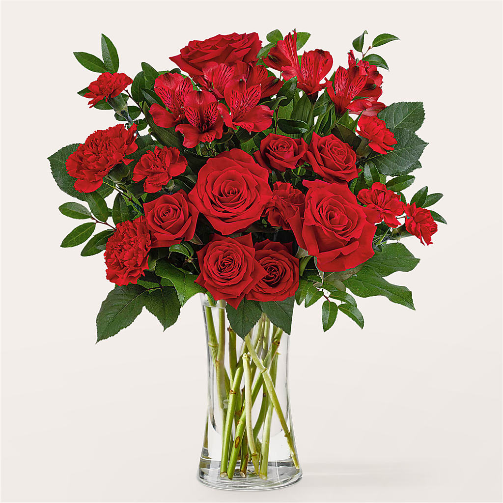 Brilliant Ruby Bouquet – David Flowers Gifts And Interiors, Oklahoma City OK