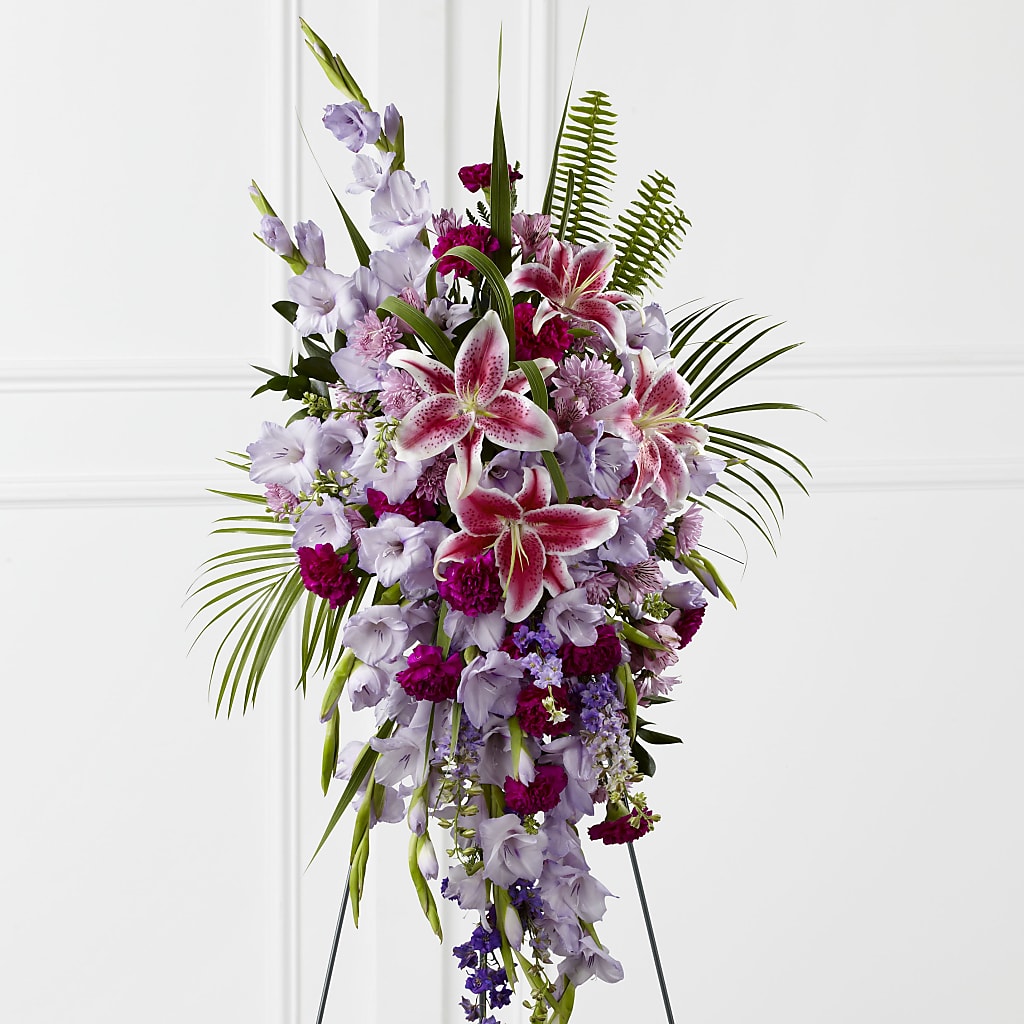 Tender Touch Standing Spray – David Flowers Gifts And Interiors, Oklahoma City OK