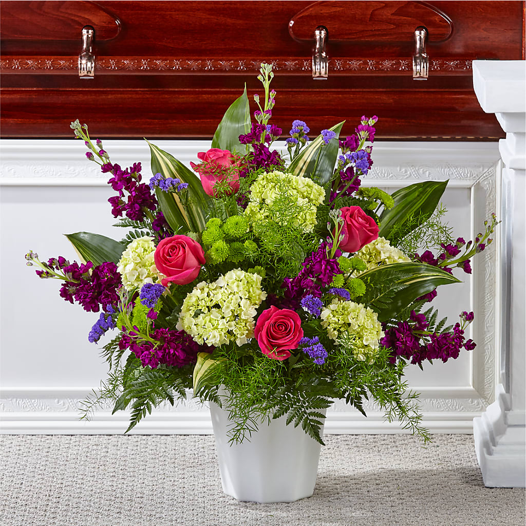 Beautiful Horizons Floor Basket – David Flowers Gifts And Interiors, Oklahoma City OK