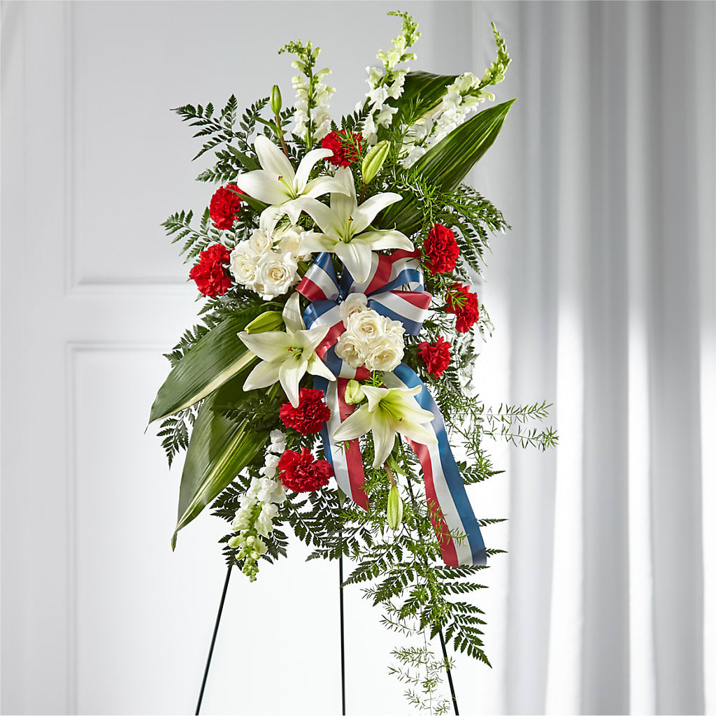 Stars of Life Standing Spray – David Flowers Gifts And Interiors, Oklahoma City OK