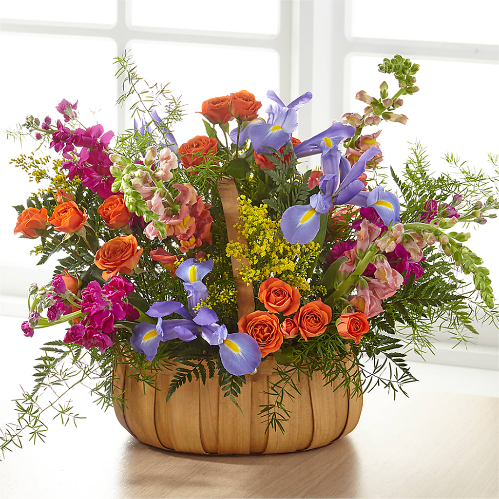Garden of Life Basket – David Flowers Gifts And Interiors, Oklahoma City OK