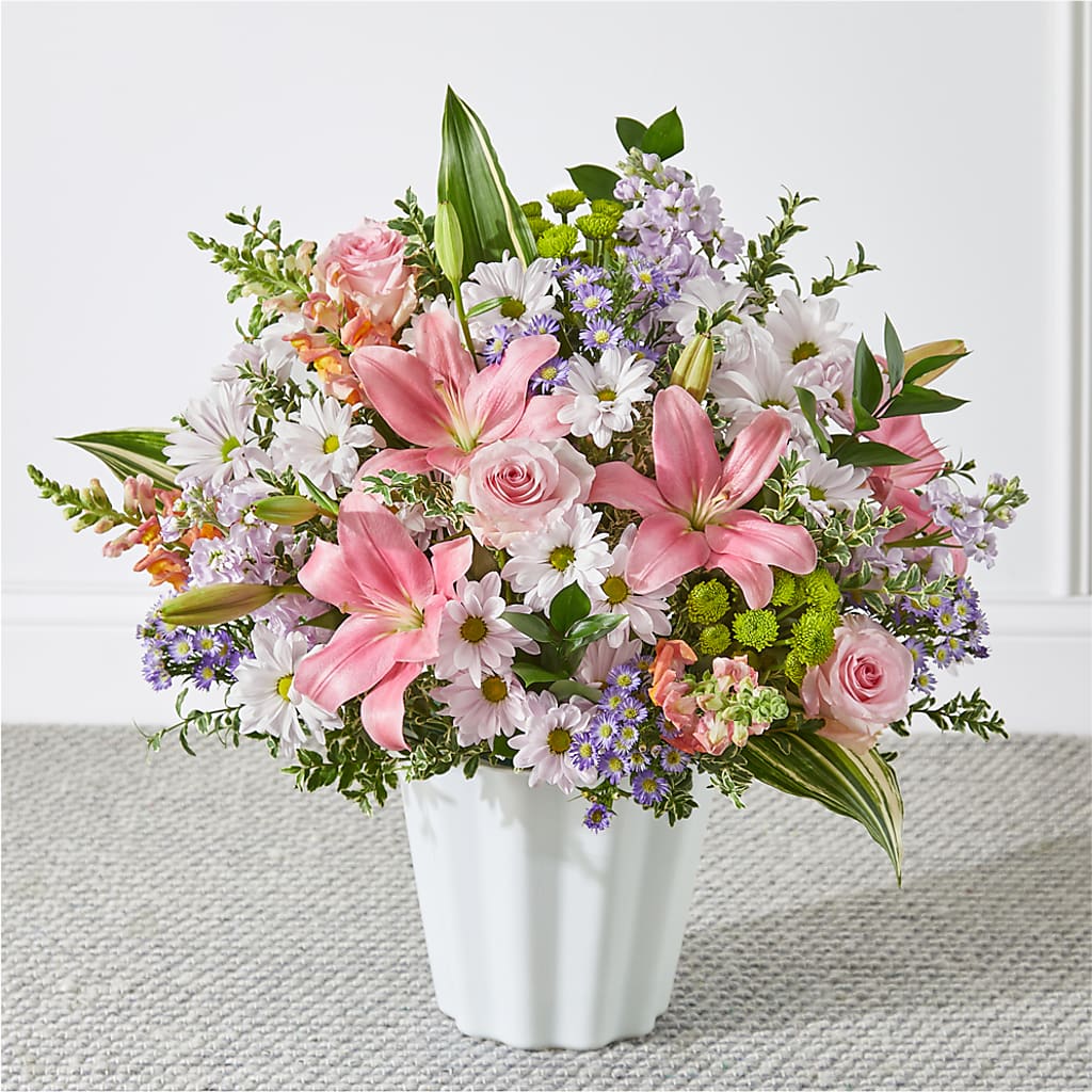 Abundant Compassion Floor Basket – David Flowers Gifts And Interiors, Oklahoma City OK