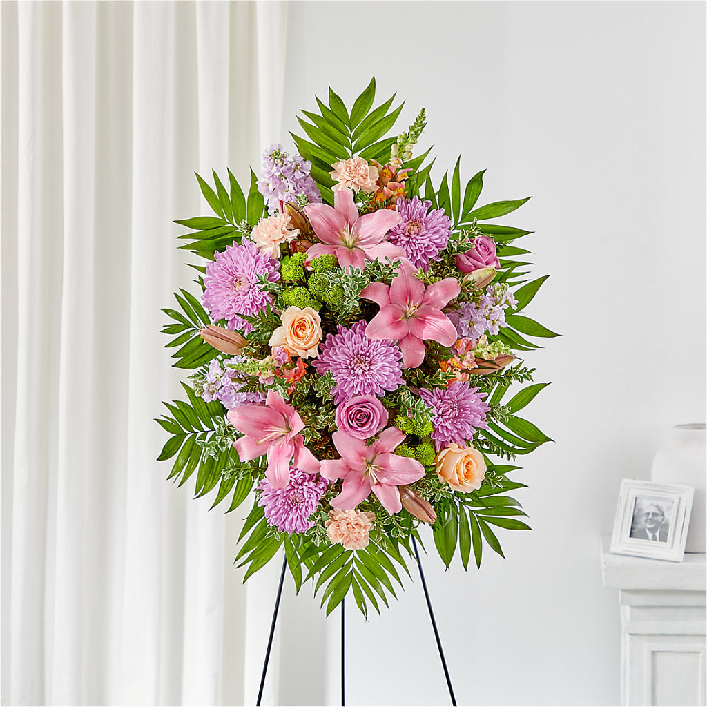 Love & Light Standing Spray – David Flowers Gifts And Interiors, Oklahoma City OK