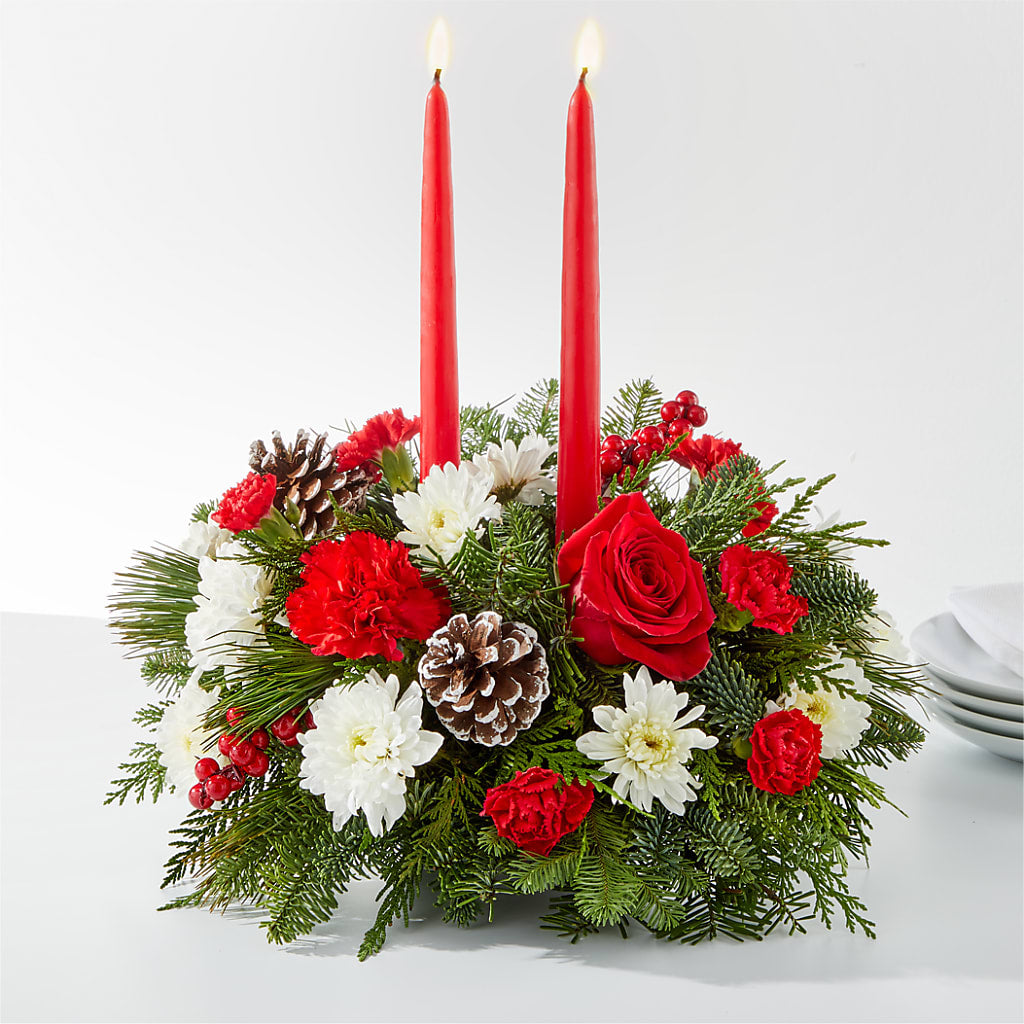 Holiday Soiree Centerpiece – David Flowers Gifts And Interiors, Oklahoma City OK