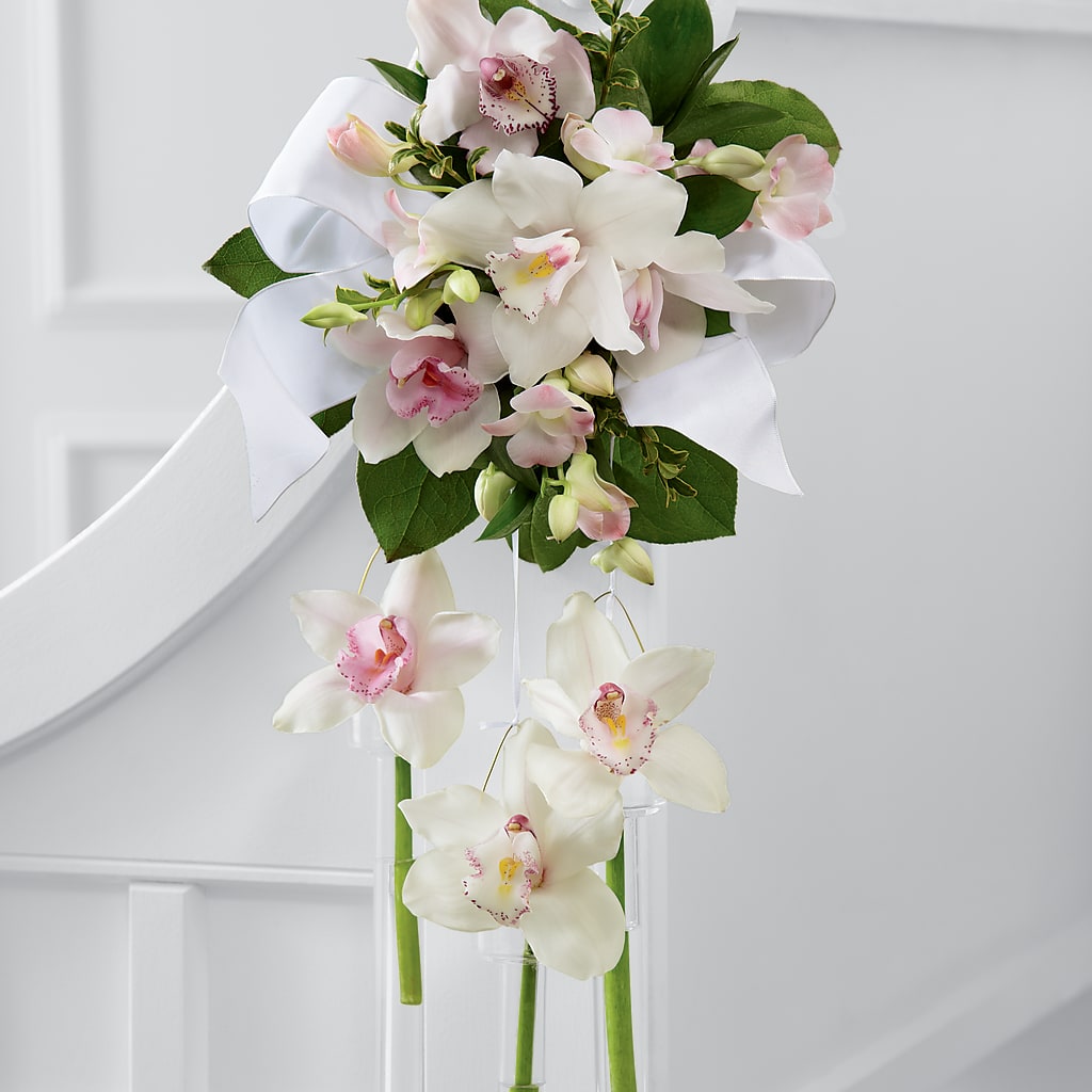 Perfect Entrance Pew Arrangement – David Flowers Gifts And Interiors, Oklahoma City OK