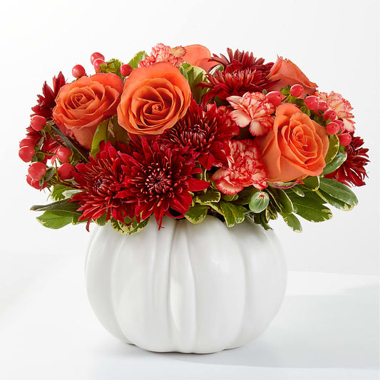 Bouquet de citrouilles d'automne