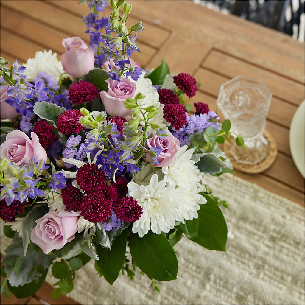 Violet Frost Bouquet –  David Flowers Gifts And Interiors, Oklahoma City OK