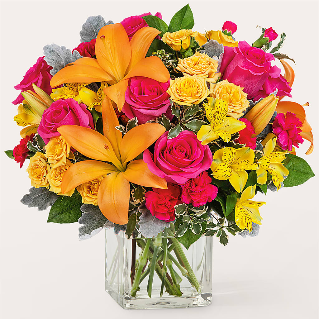 Bouquet « Direction les Tropiques »