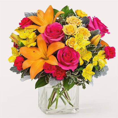 Bouquet « Direction les Tropiques »