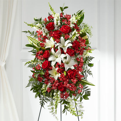 Everlasting Memory Standing Spray –  David Flowers Gifts And Interiors, Oklahoma City OK
