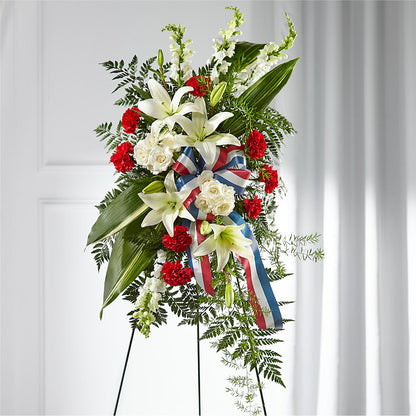 Stars of Life Standing Spray –  David Flowers Gifts And Interiors, Oklahoma City OK